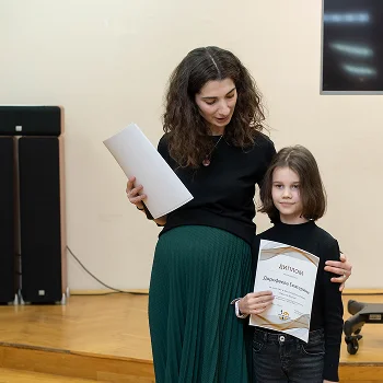 Картина ученицы